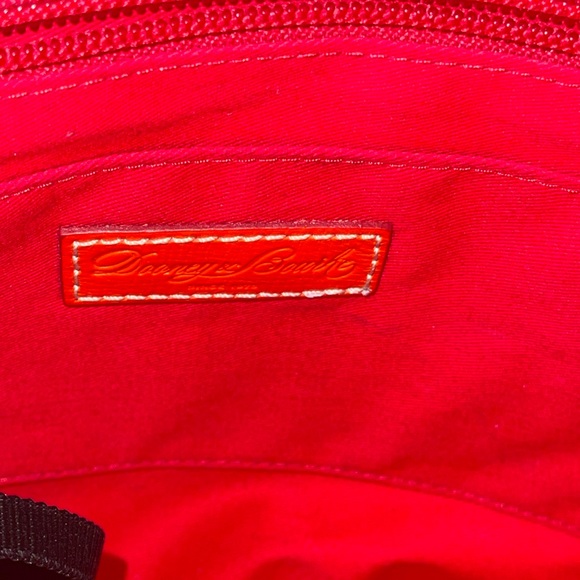 Dooney and Bourke Large Lexington Retro embossed tote in Orange 🍊 - Picture 8 of 13